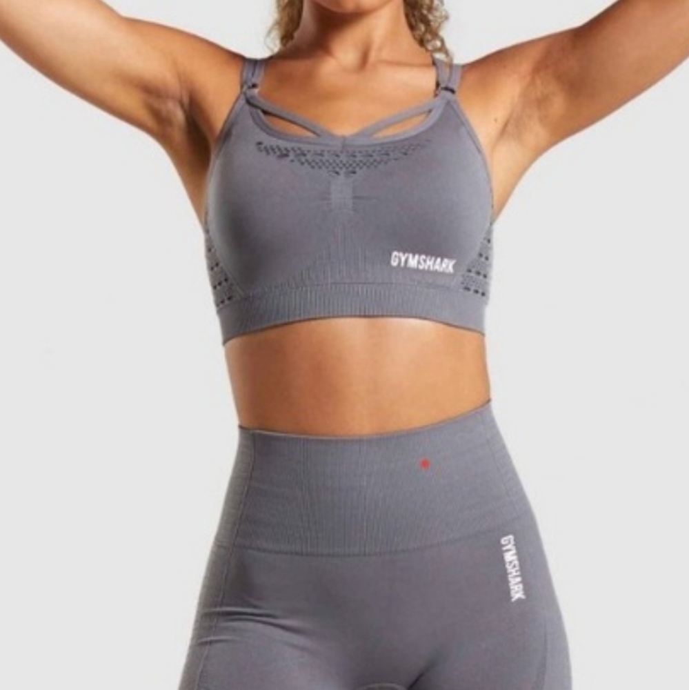 Gymshark Energy + Seamless Strappy Sports Bra Size Small